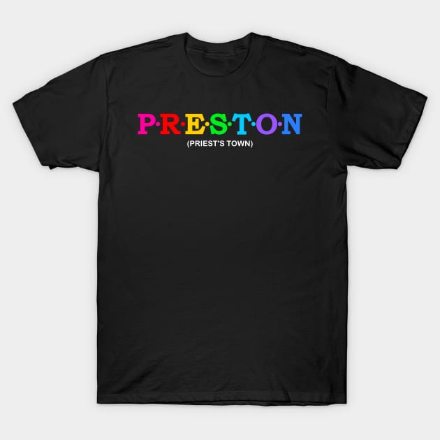 Preston - Priest's town. T-Shirt by Koolstudio